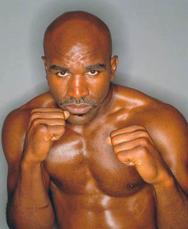 Evander Holyfield contact